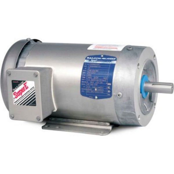 Baldor-Reliance Baldor-Reliance Motor CESWDM3615T, 5HP, 1750RPM, 3PH, 60HZ, 184TC, 3646M, TEFC, F1 CESWDM3615T